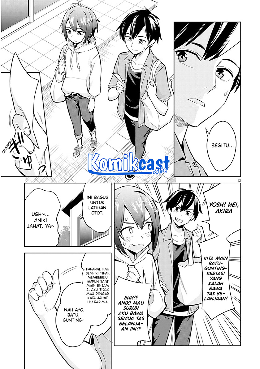 Jitsu wa Gimai (Imouto) deshita. ~Saikin de Kitagiri no Otouto no Kyorikan ga Yatara Chikaiwake~ Chapter 4 - halaman 14