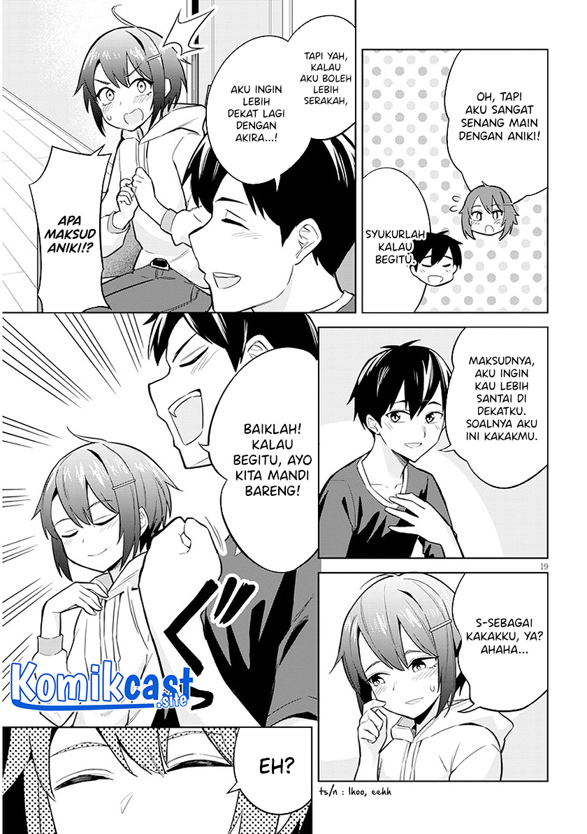 Jitsu wa Gimai (Imouto) deshita. ~Saikin de Kitagiri no Otouto no Kyorikan ga Yatara Chikaiwake~ Chapter 4 - halaman 20