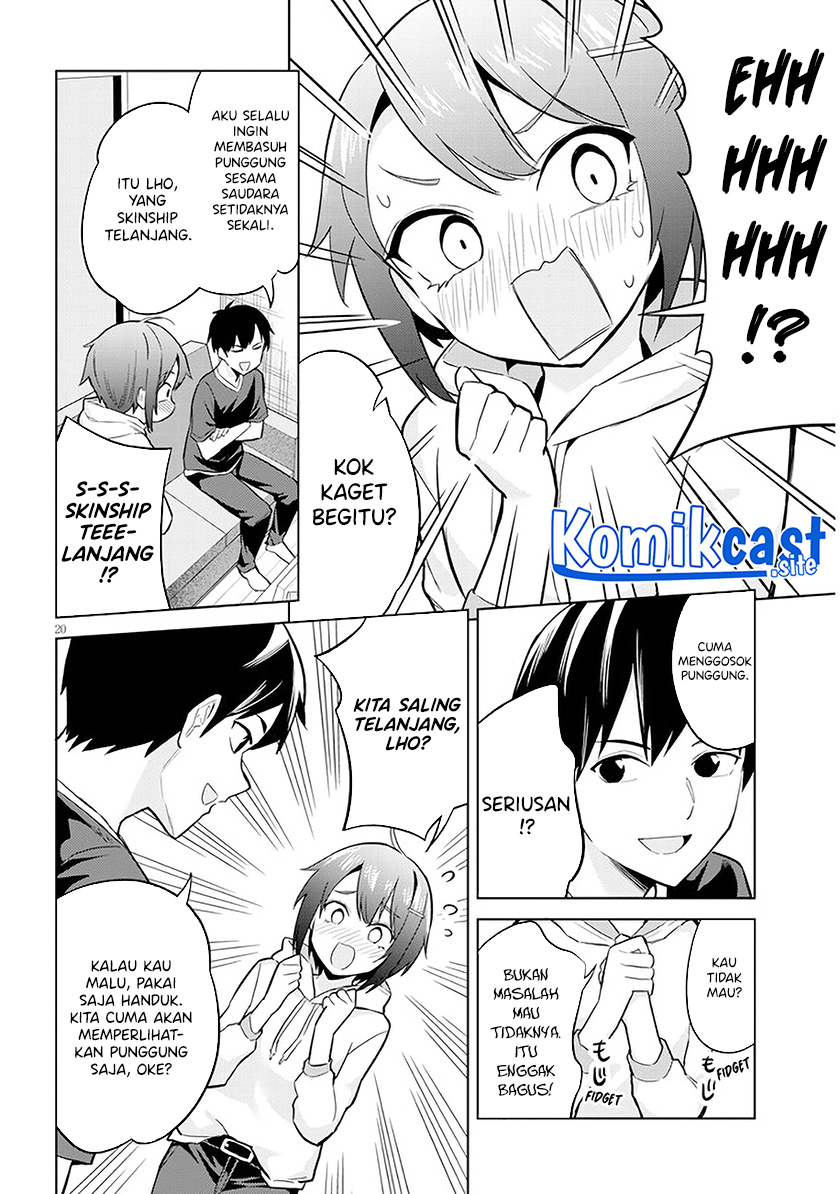 Jitsu wa Gimai (Imouto) deshita. ~Saikin de Kitagiri no Otouto no Kyorikan ga Yatara Chikaiwake~ Chapter 4 - halaman 21