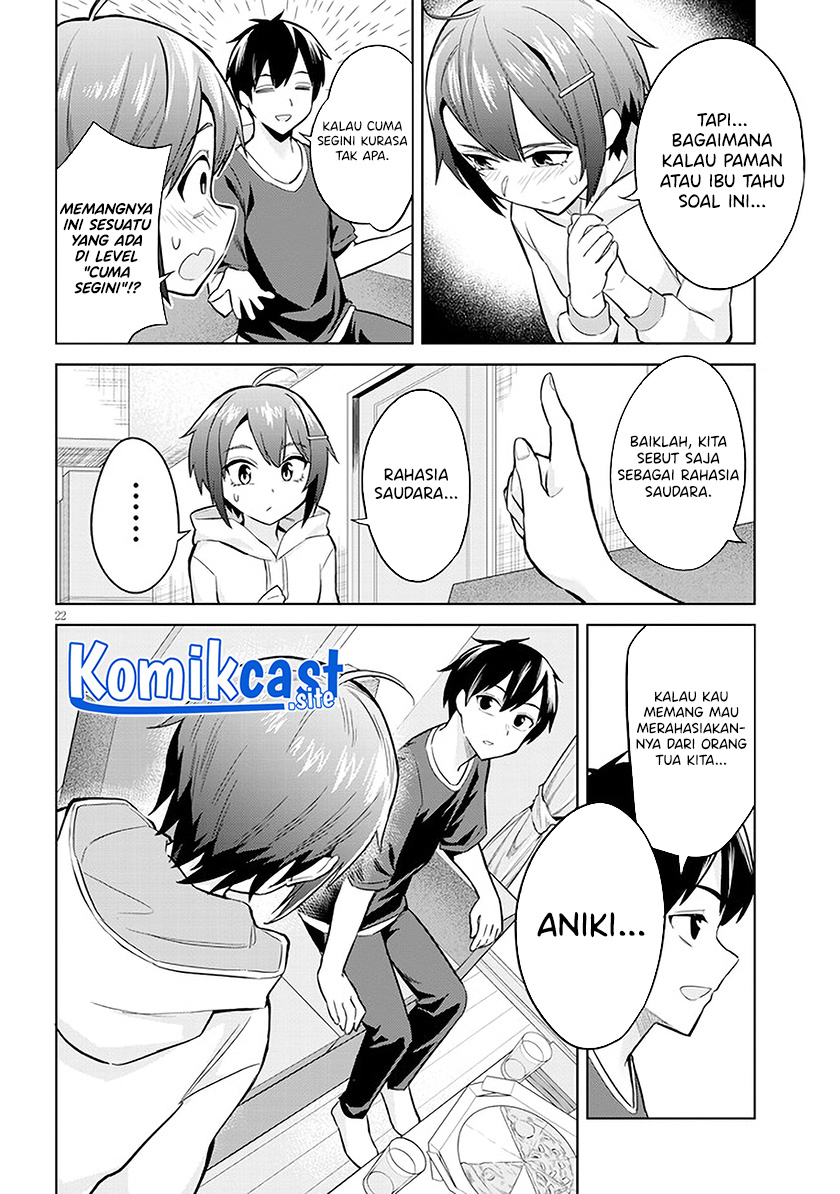 Jitsu wa Gimai (Imouto) deshita. ~Saikin de Kitagiri no Otouto no Kyorikan ga Yatara Chikaiwake~ Chapter 4 - halaman 23