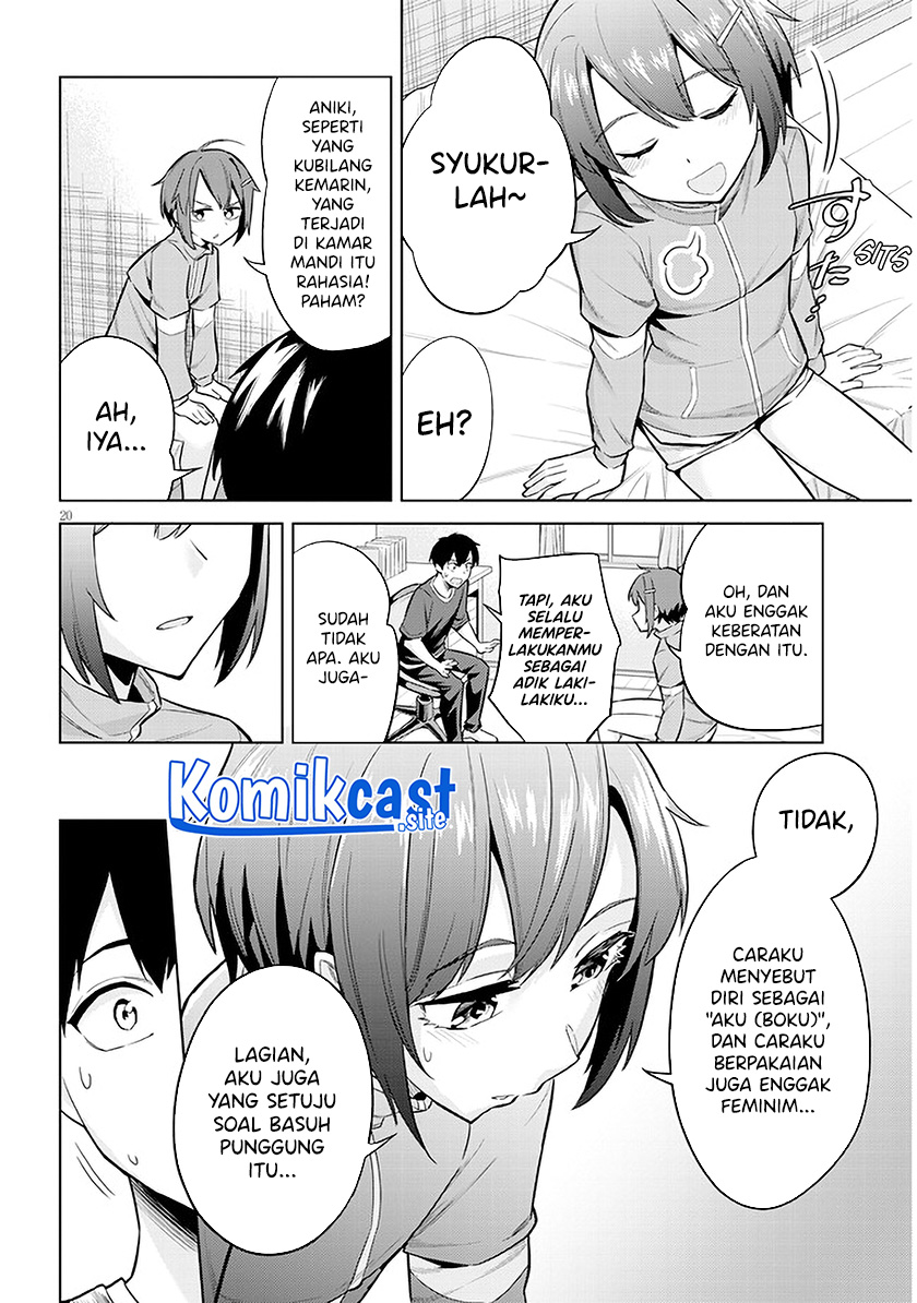 Jitsu wa Gimai (Imouto) deshita. ~Saikin de Kitagiri no Otouto no Kyorikan ga Yatara Chikaiwake~ Chapter 5 - halaman 21