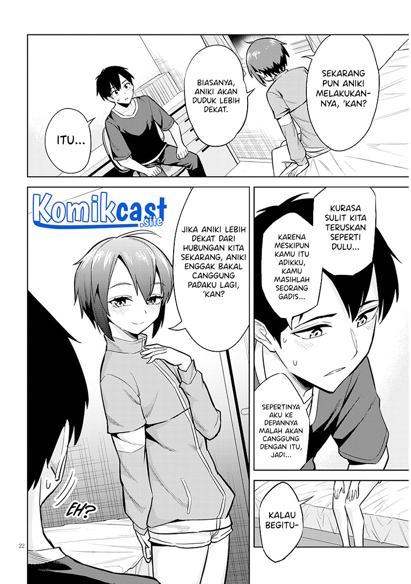 Jitsu wa Gimai (Imouto) deshita. ~Saikin de Kitagiri no Otouto no Kyorikan ga Yatara Chikaiwake~ Chapter 5 - halaman 23