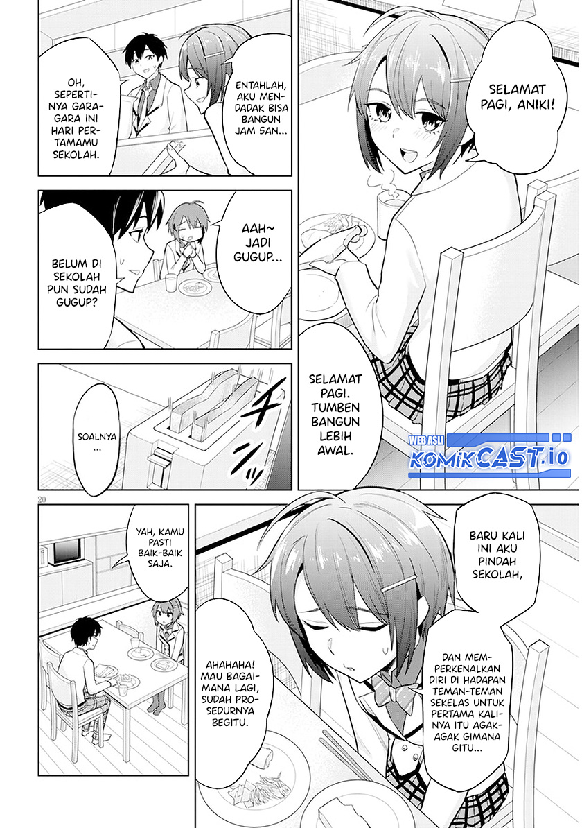 Jitsu wa Gimai (Imouto) deshita. ~Saikin de Kitagiri no Otouto no Kyorikan ga Yatara Chikaiwake~ Chapter 6 - halaman 21