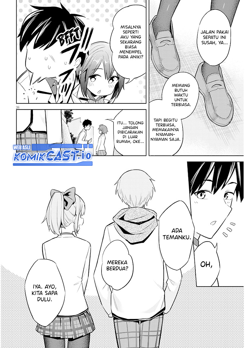 Jitsu wa Gimai (Imouto) deshita. ~Saikin de Kitagiri no Otouto no Kyorikan ga Yatara Chikaiwake~ Chapter 6 - halaman 27