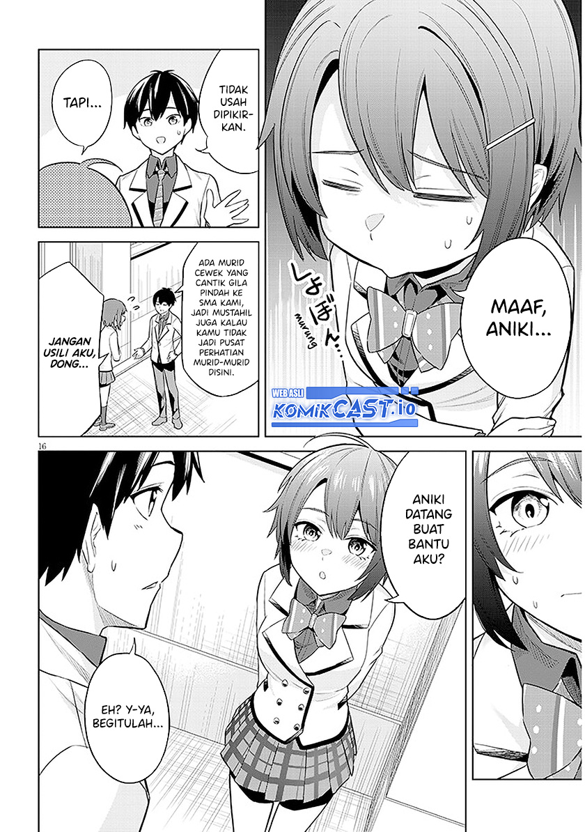 Jitsu wa Gimai (Imouto) deshita. ~Saikin de Kitagiri no Otouto no Kyorikan ga Yatara Chikaiwake~ Chapter 7 - halaman 17