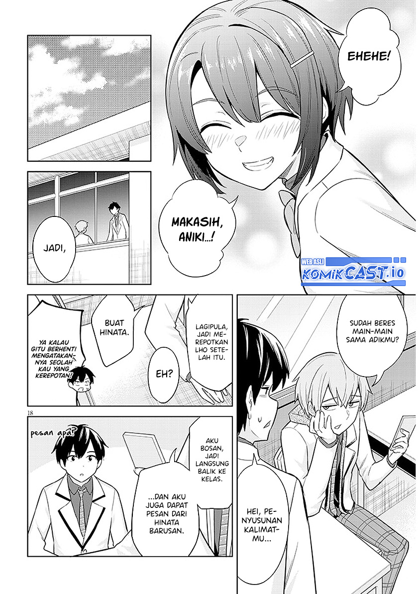 Jitsu wa Gimai (Imouto) deshita. ~Saikin de Kitagiri no Otouto no Kyorikan ga Yatara Chikaiwake~ Chapter 7 - halaman 19