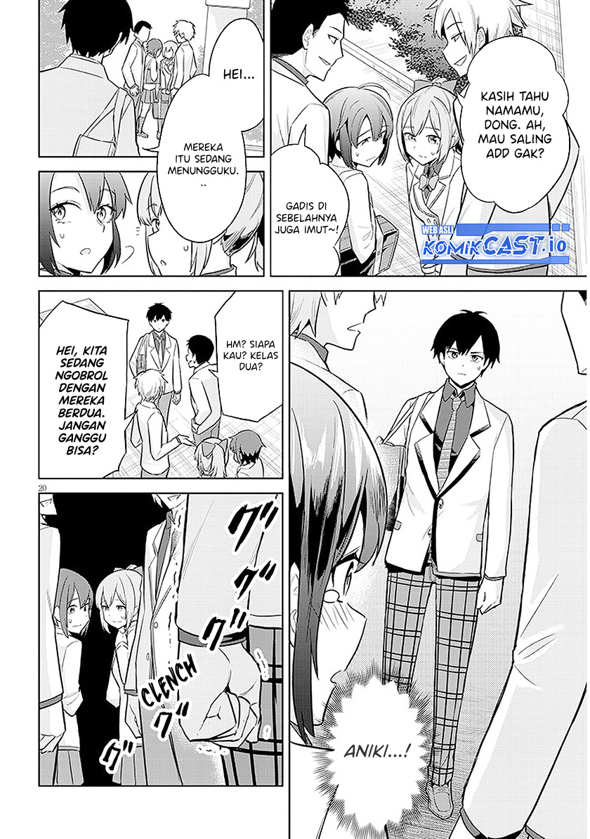 Jitsu wa Gimai (Imouto) deshita. ~Saikin de Kitagiri no Otouto no Kyorikan ga Yatara Chikaiwake~ Chapter 7 - halaman 21