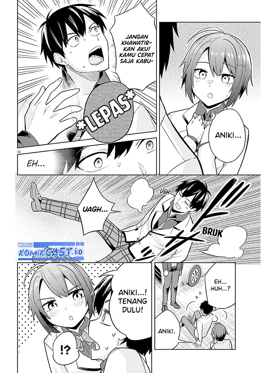 Jitsu wa Gimai (Imouto) deshita. ~Saikin de Kitagiri no Otouto no Kyorikan ga Yatara Chikaiwake~ Chapter 8 - halaman 16