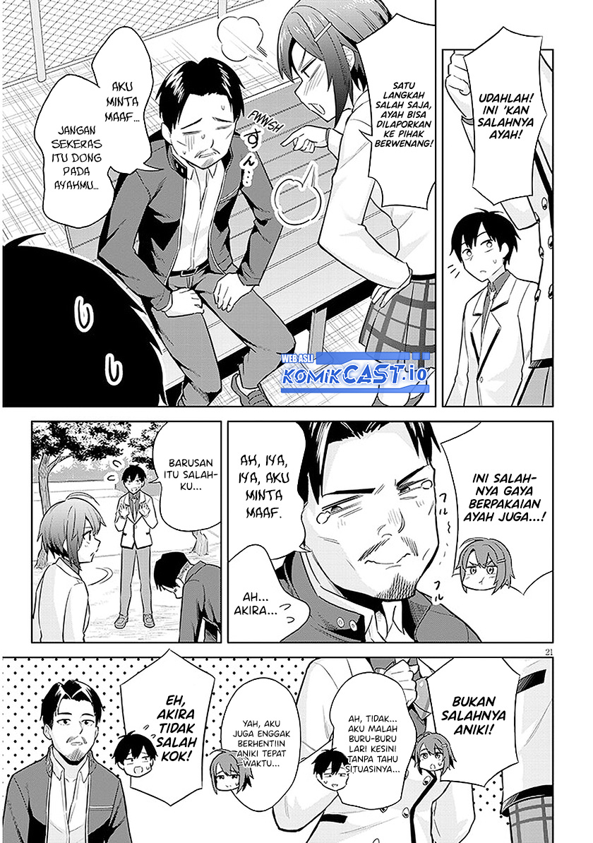 Jitsu wa Gimai (Imouto) deshita. ~Saikin de Kitagiri no Otouto no Kyorikan ga Yatara Chikaiwake~ Chapter 8 - halaman 21