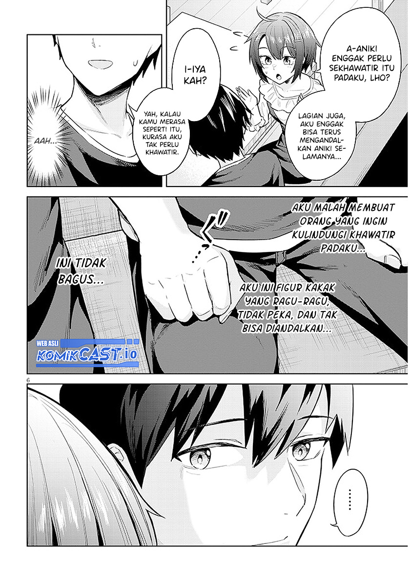 Jitsu wa Gimai (Imouto) deshita. ~Saikin de Kitagiri no Otouto no Kyorikan ga Yatara Chikaiwake~ Chapter 8 - halaman 7