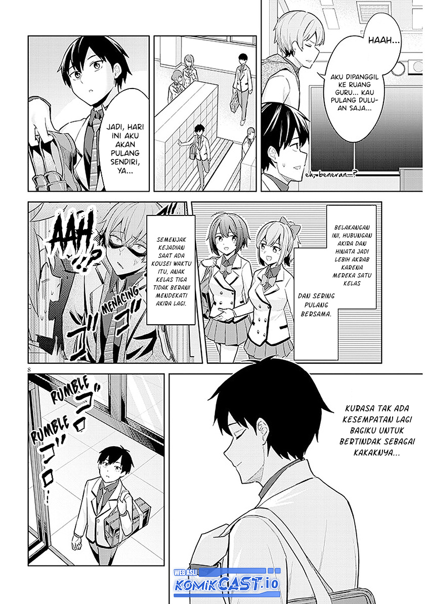 Jitsu wa Gimai (Imouto) deshita. ~Saikin de Kitagiri no Otouto no Kyorikan ga Yatara Chikaiwake~ Chapter 8 - halaman 9