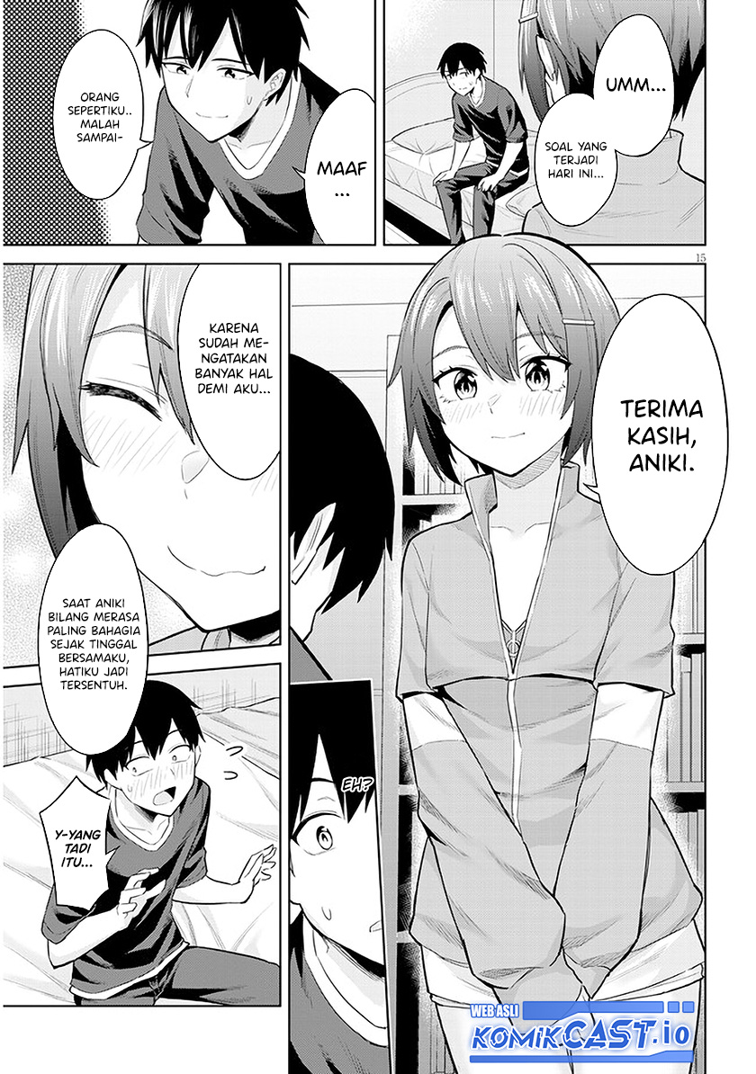 Jitsu wa Gimai (Imouto) deshita. ~Saikin de Kitagiri no Otouto no Kyorikan ga Yatara Chikaiwake~ Chapter 9 - halaman 16