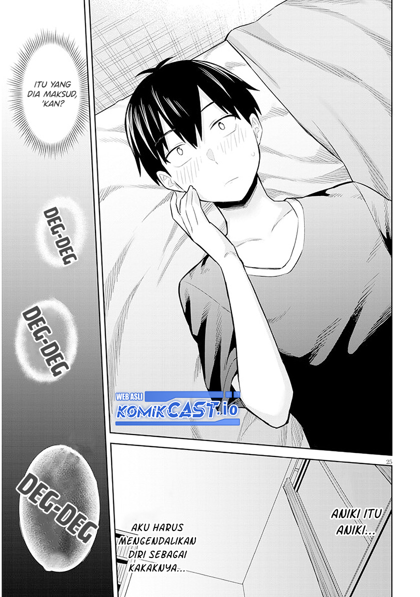 Jitsu wa Gimai (Imouto) deshita. ~Saikin de Kitagiri no Otouto no Kyorikan ga Yatara Chikaiwake~ Chapter 9 - halaman 25