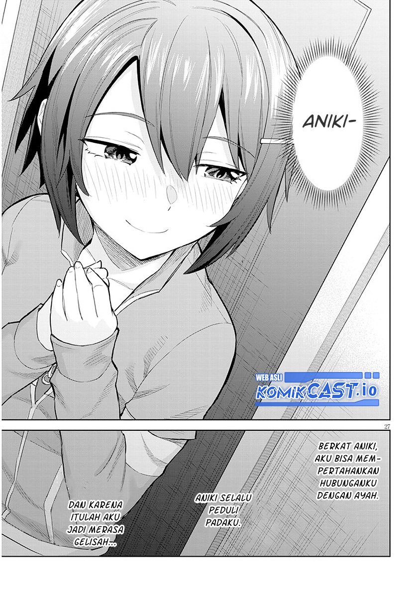 Jitsu wa Gimai (Imouto) deshita. ~Saikin de Kitagiri no Otouto no Kyorikan ga Yatara Chikaiwake~ Chapter 9 - halaman 27