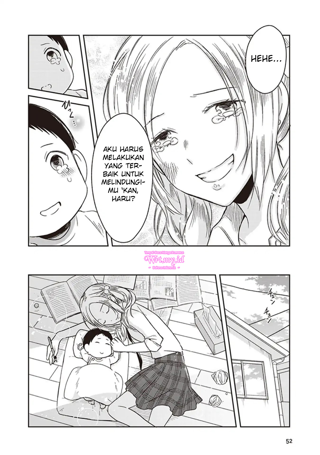JK to Sutego no Akachan Chapter 3 - halaman 17