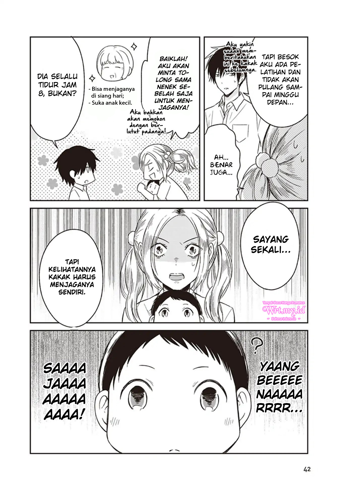 JK to Sutego no Akachan Chapter 3 - halaman 7