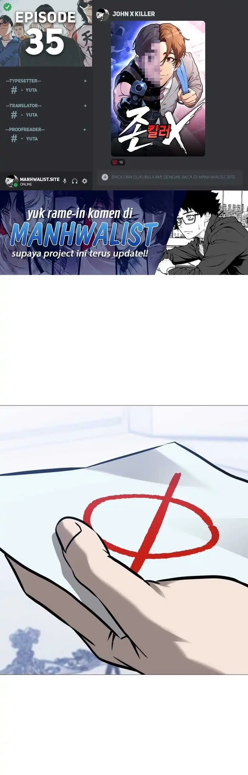 John X Killer Chapter 35 - halaman 1