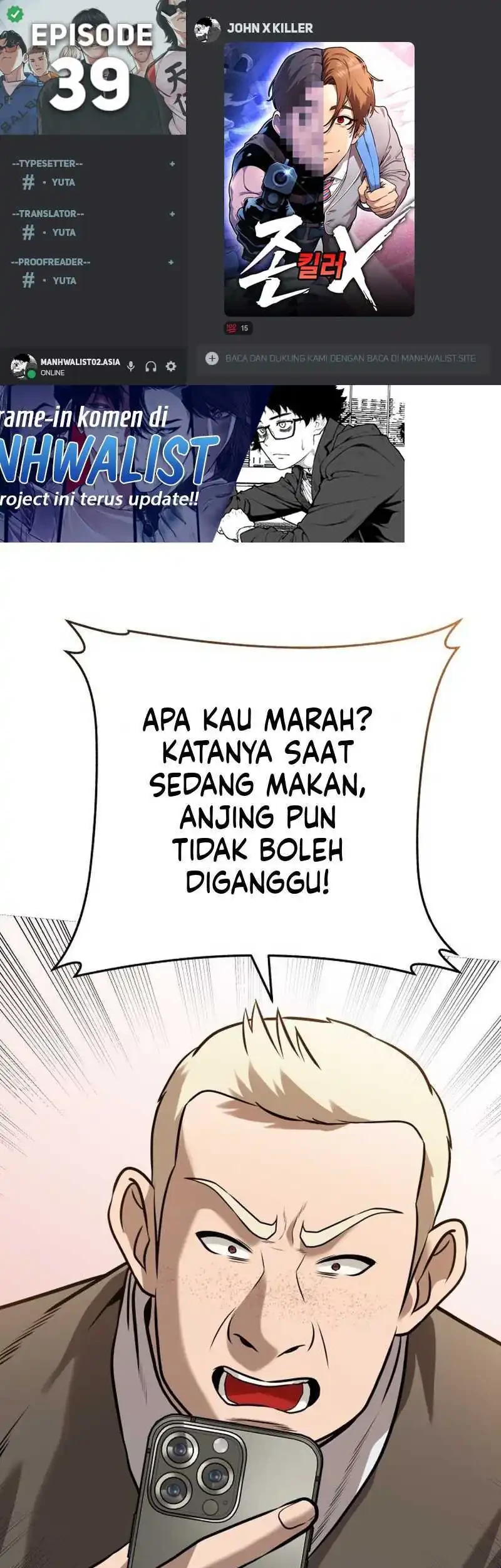 John X Killer Chapter 39 - halaman 1
