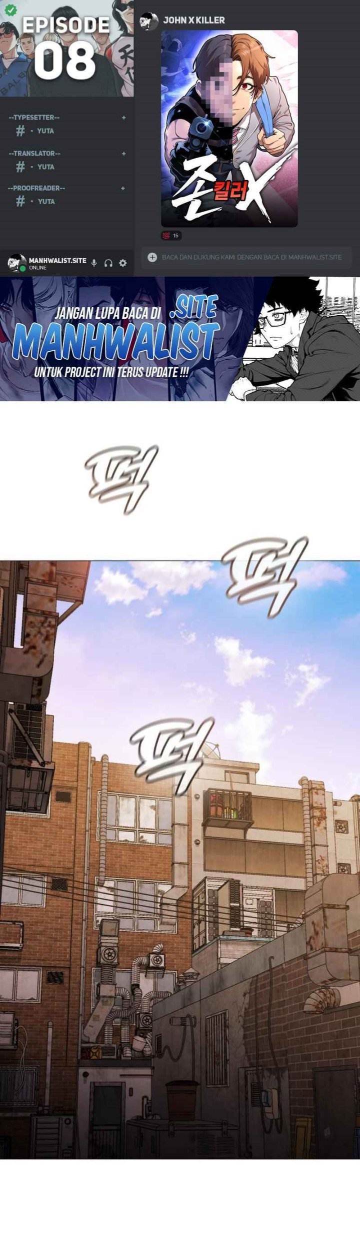 John X Killer Chapter 8 - halaman 1
