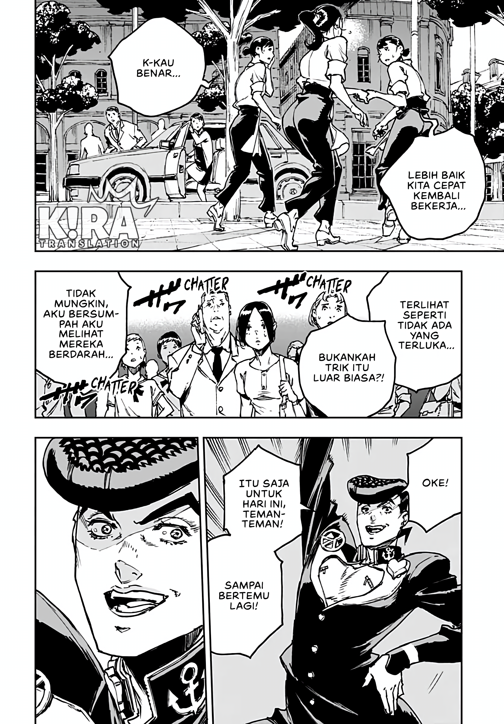 JoJo no Kimyou na Bouken: Crazy Diamond no Akuryou-teki Shitsuren Chapter 5 - halaman 17