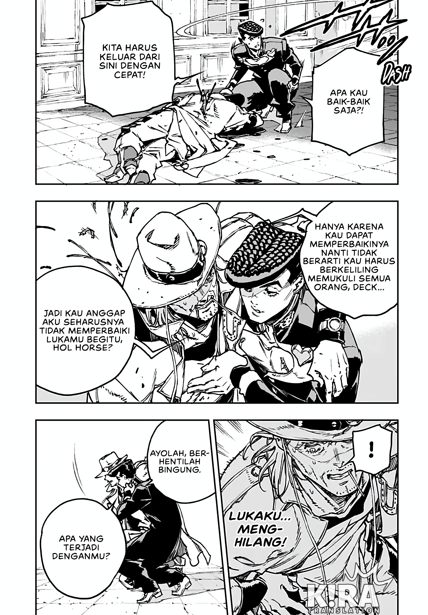 JoJo no Kimyou na Bouken: Crazy Diamond no Akuryou-teki Shitsuren Chapter 5 - halaman 18