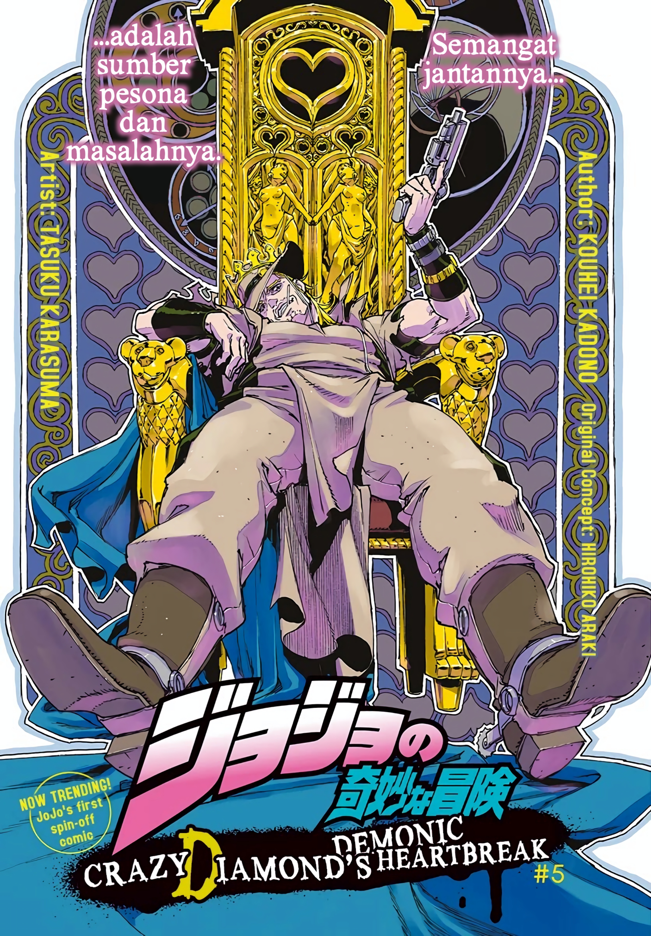 JoJo no Kimyou na Bouken: Crazy Diamond no Akuryou-teki Shitsuren Chapter 5 - halaman 2