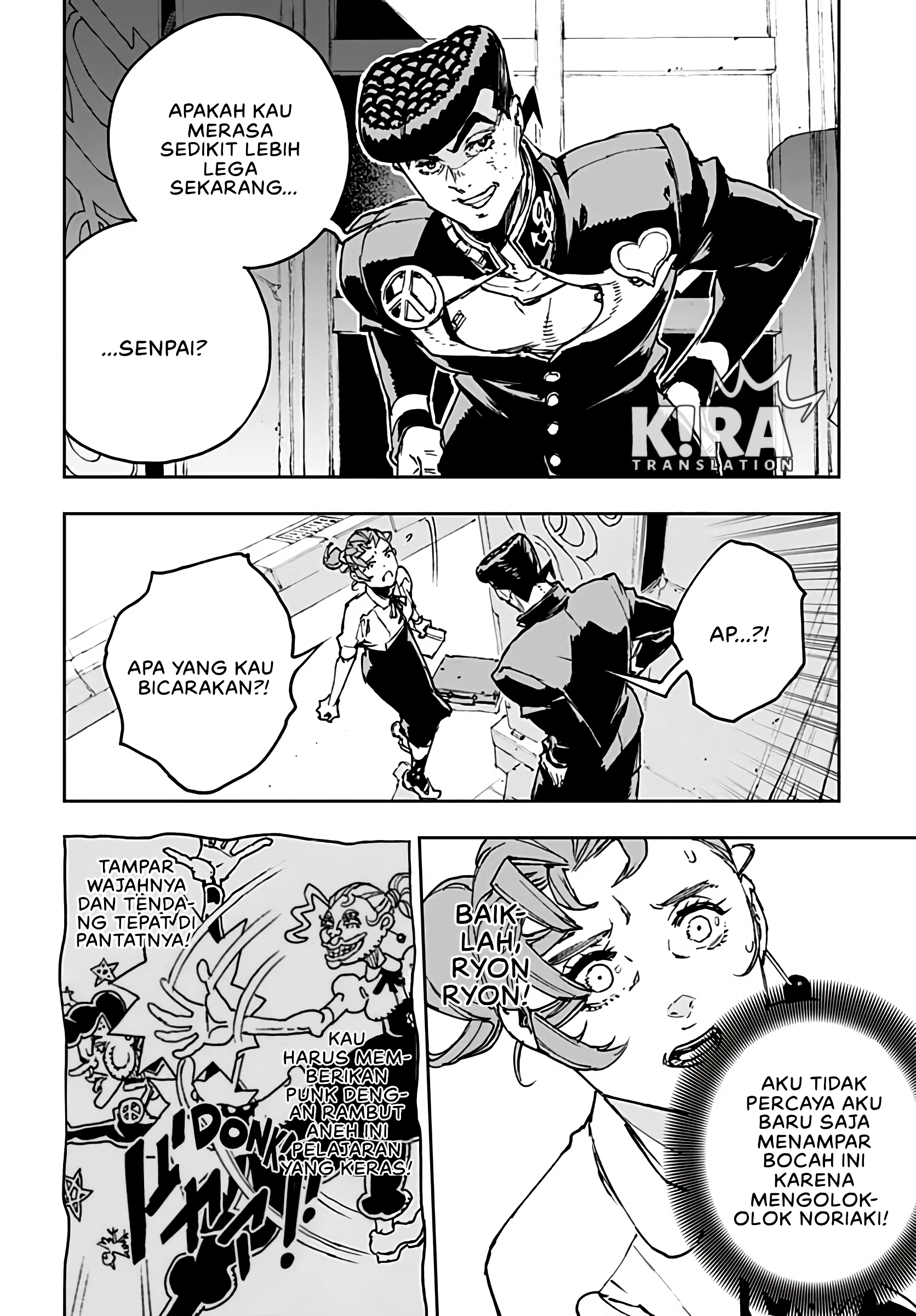 JoJo no Kimyou na Bouken: Crazy Diamond no Akuryou-teki Shitsuren Chapter 5 - halaman 6