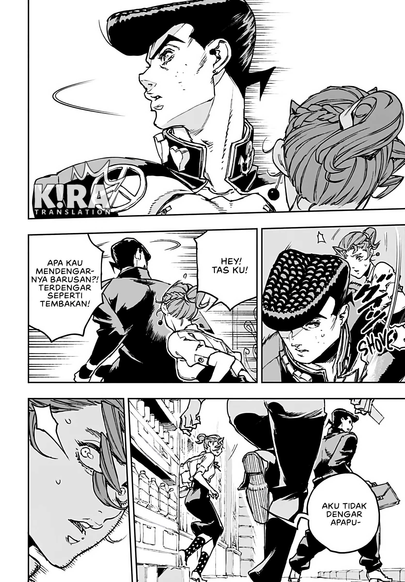 JoJo no Kimyou na Bouken: Crazy Diamond no Akuryou-teki Shitsuren Chapter 5 - halaman 8