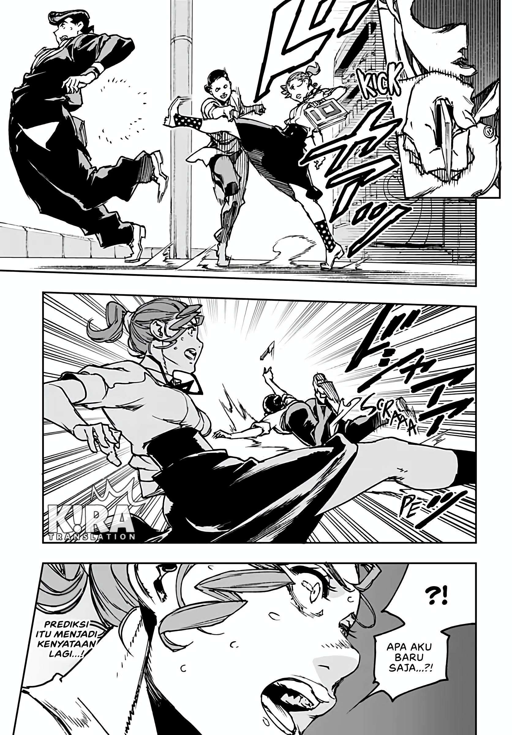 JoJo no Kimyou na Bouken: Crazy Diamond no Akuryou-teki Shitsuren Chapter 5 - halaman 9