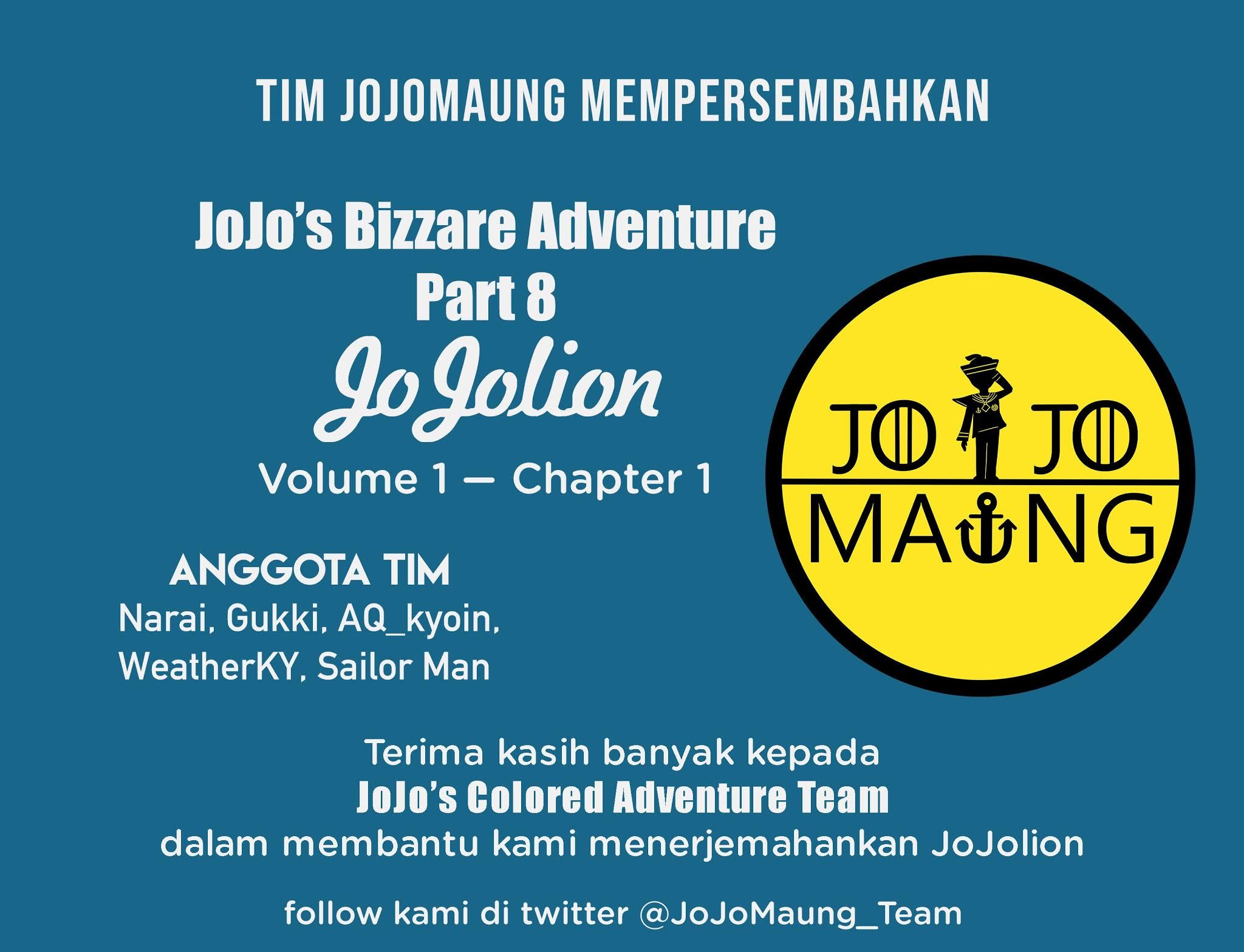 Jojo no Kimyou na Bouken – Jojorion Chapter 1 - halaman 45