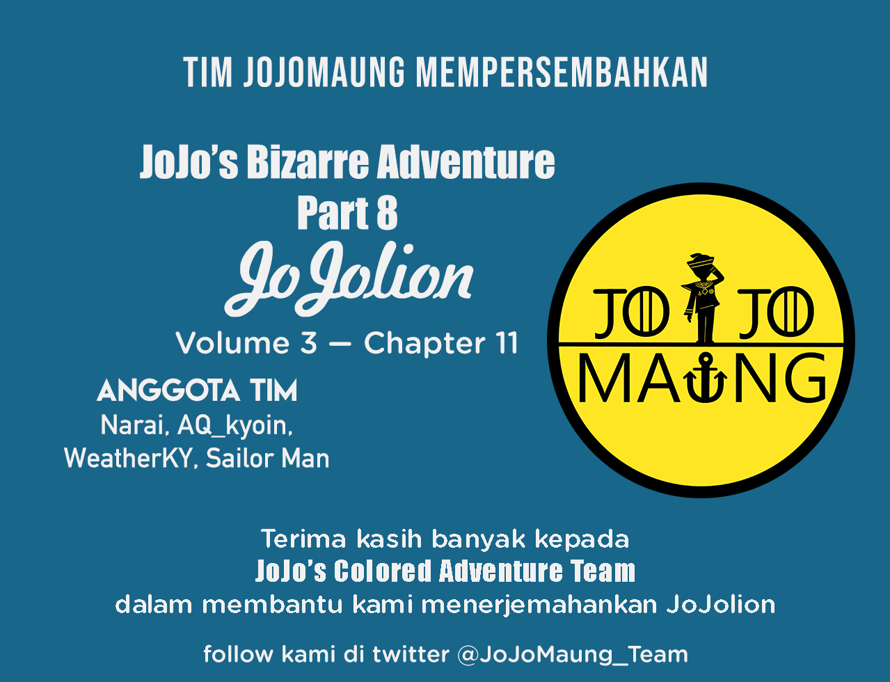 Jojo no Kimyou na Bouken – Jojorion Chapter 11 - halaman 32