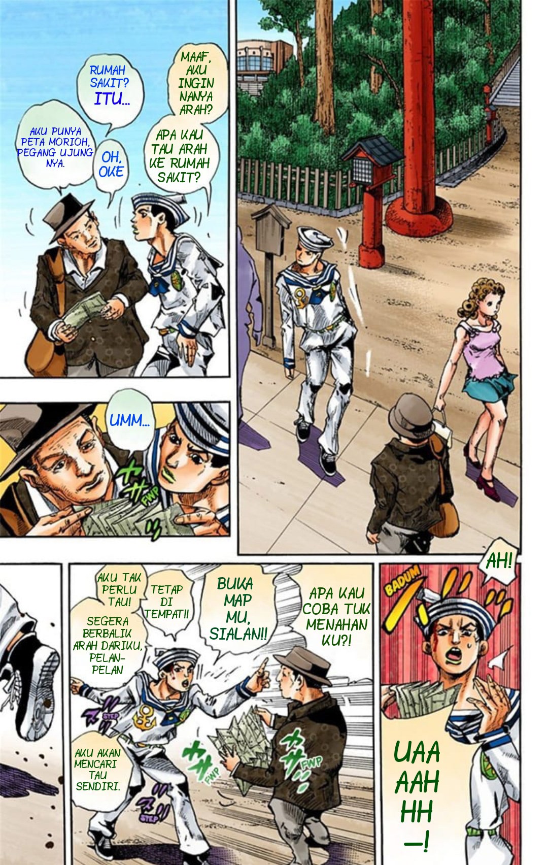 Jojo no Kimyou na Bouken – Jojorion Chapter 15 - halaman 8