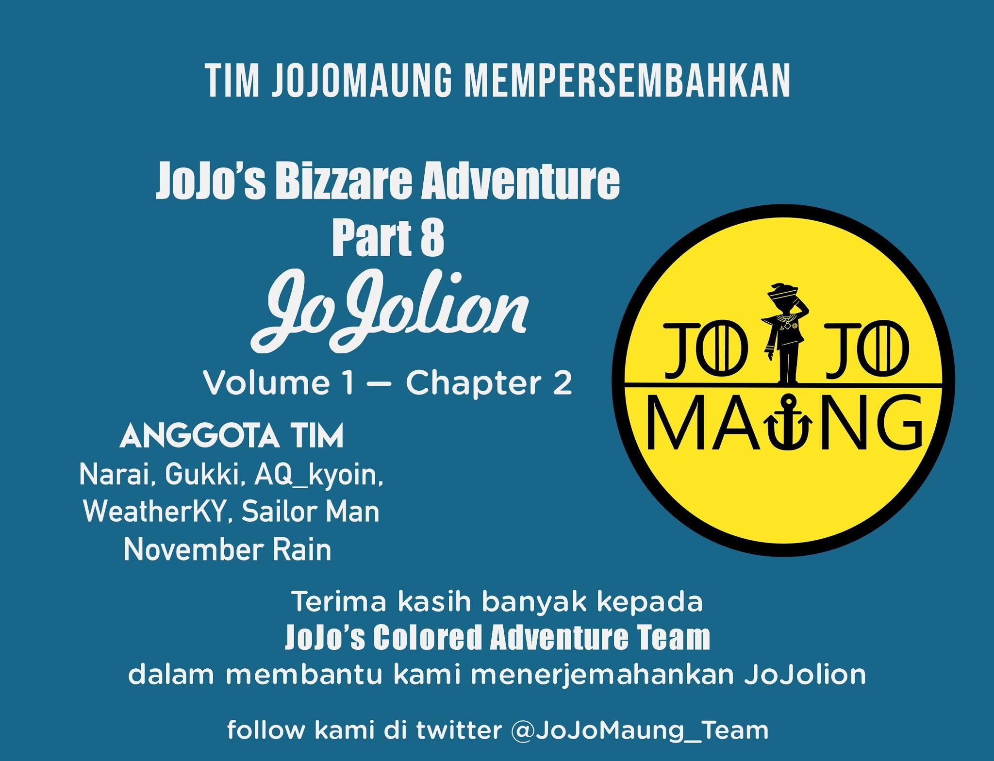 Jojo no Kimyou na Bouken – Jojorion Chapter 2 - halaman 45