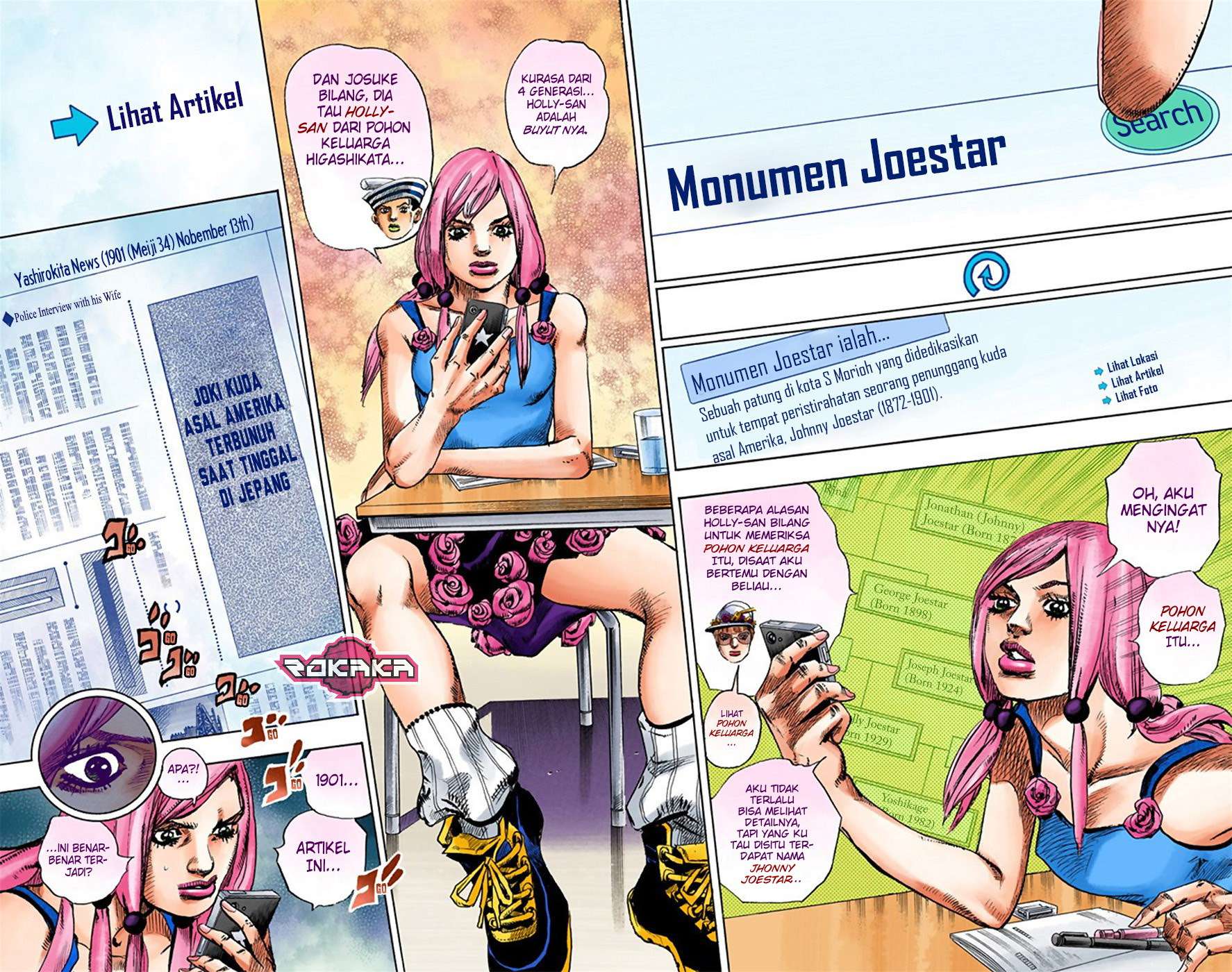 Jojo no Kimyou na Bouken – Jojorion Chapter 21 - halaman 30