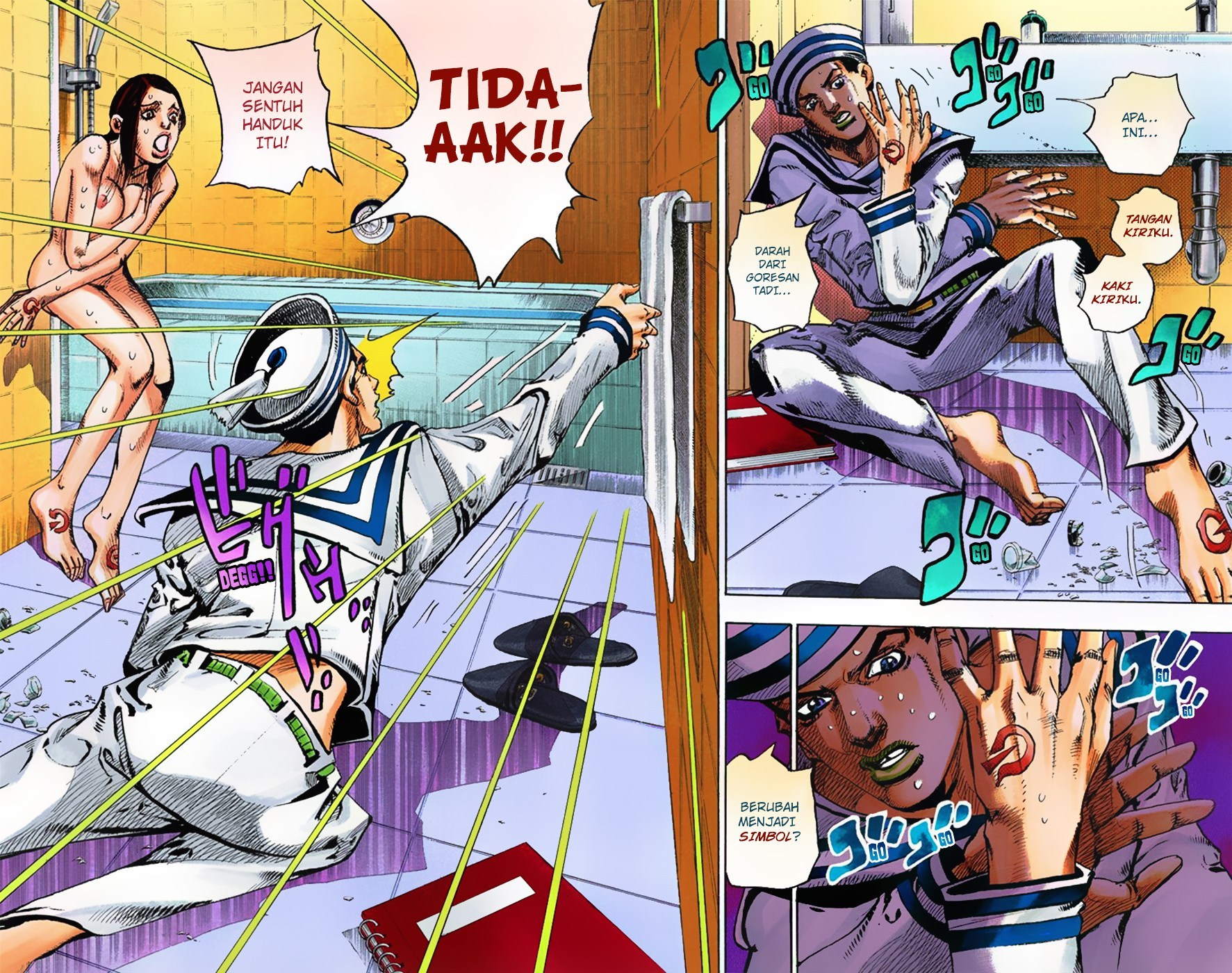 Jojo no Kimyou na Bouken – Jojorion Chapter 4 - halaman 9