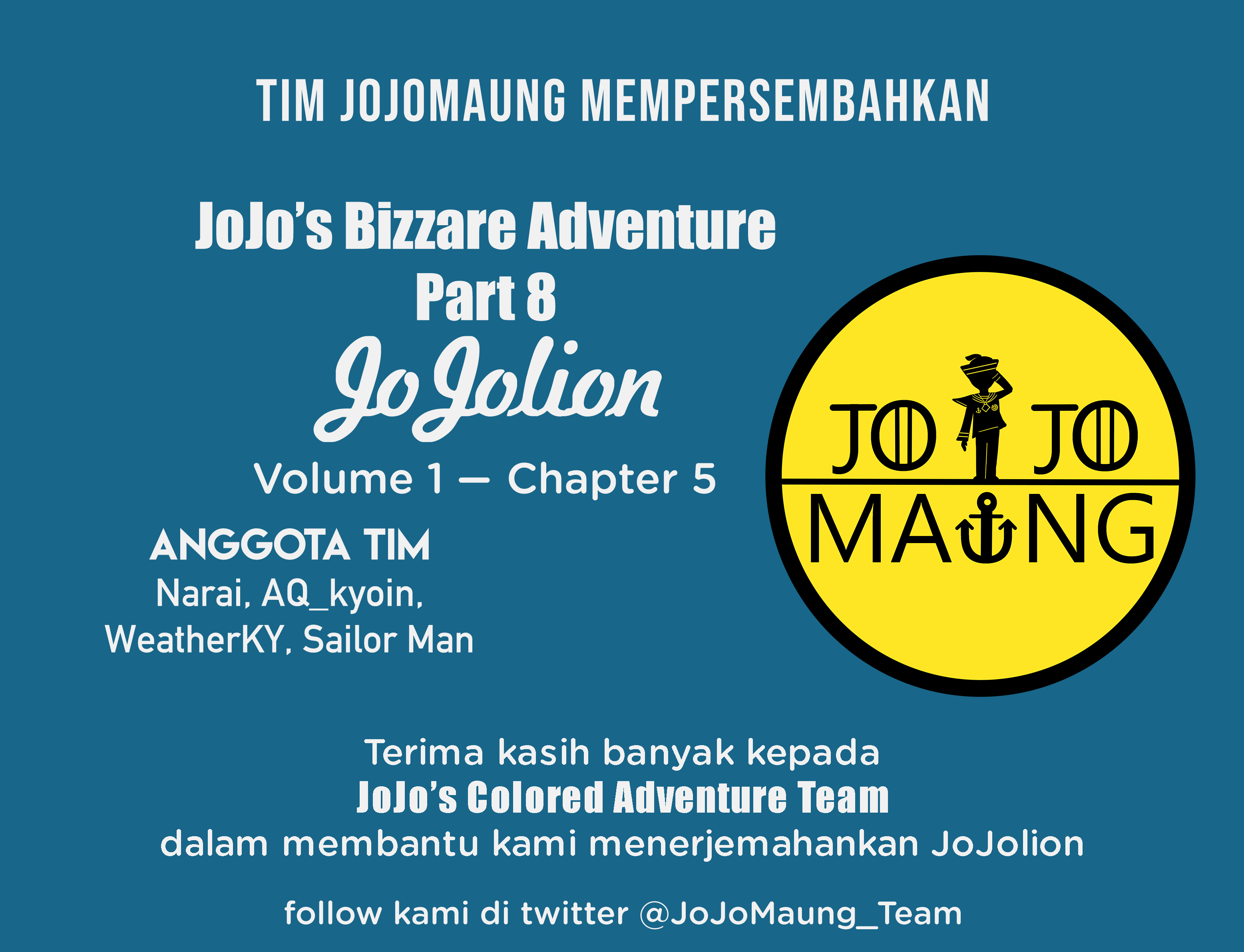 Jojo no Kimyou na Bouken – Jojorion Chapter 5 - halaman 41