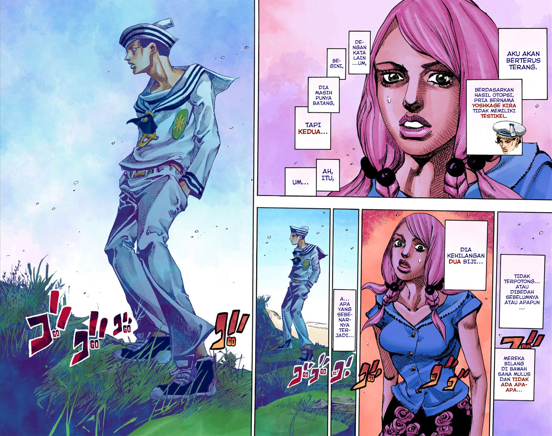 Jojo no Kimyou na Bouken – Jojorion Chapter 6 - halaman 47