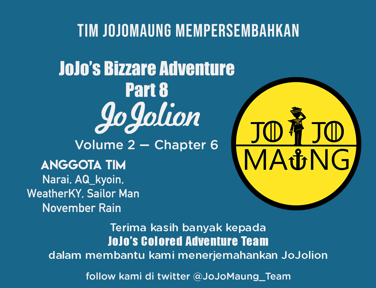 Jojo no Kimyou na Bouken – Jojorion Chapter 6 - halaman 51