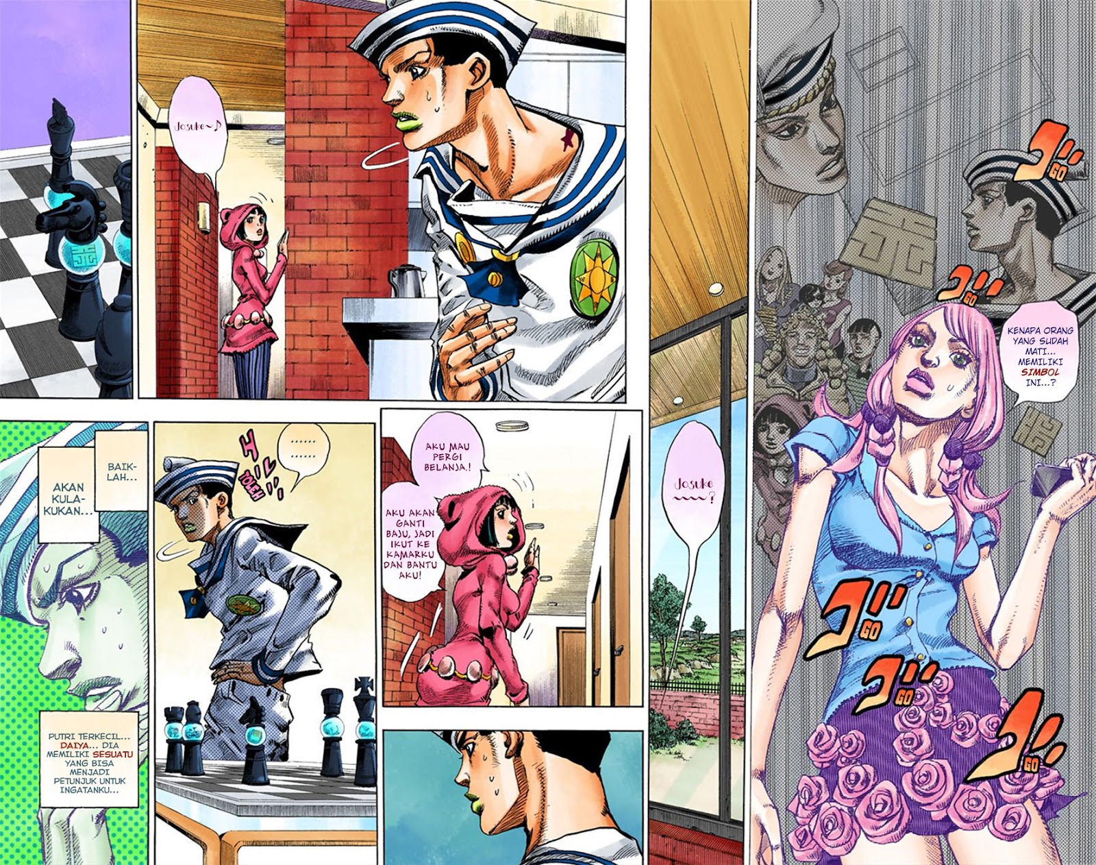 Jojo no Kimyou na Bouken – Jojorion Chapter 8 - halaman 37