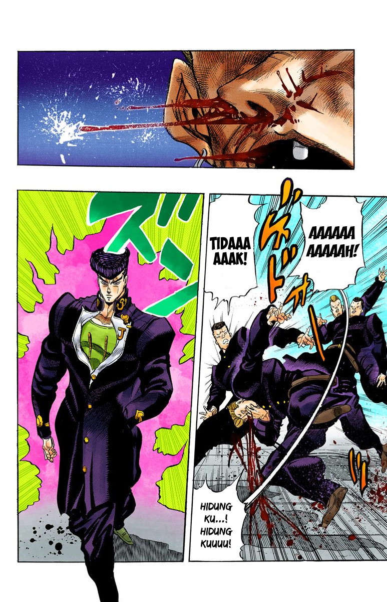 JoJo no Kimyou na Bouken Part 4: Diamond wa Kudakenai Chapter 1 - halaman 18