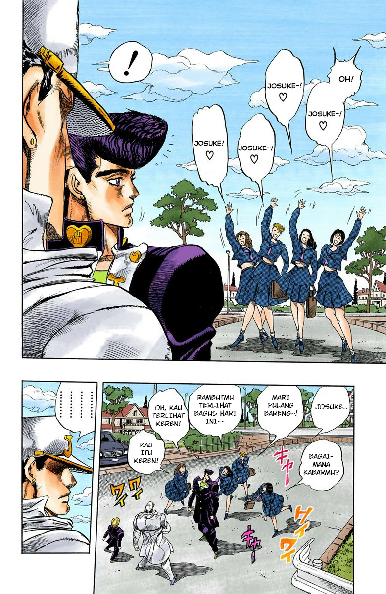 JoJo no Kimyou na Bouken Part 4: Diamond wa Kudakenai Chapter 2 - halaman 10