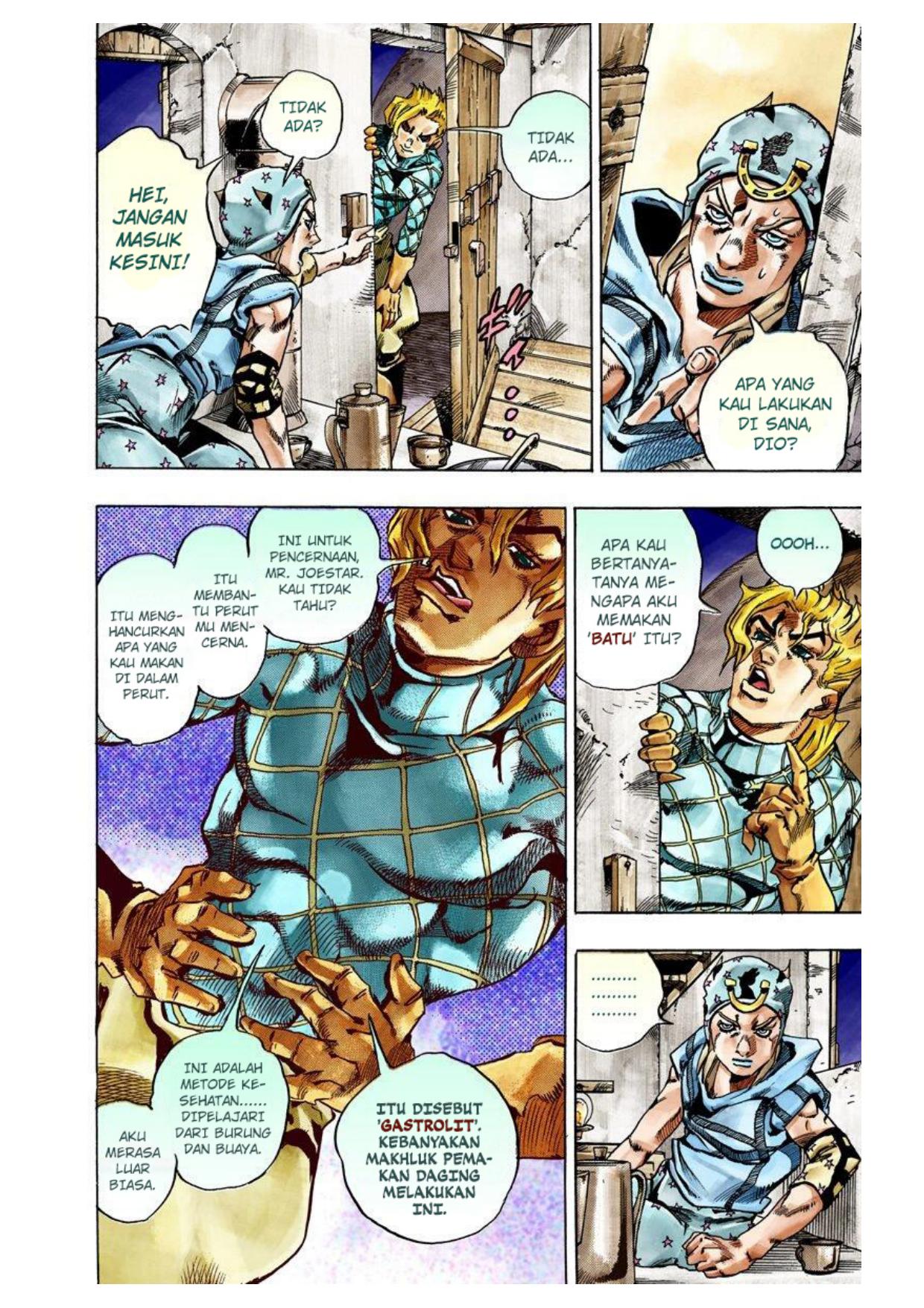 JoJo no Kimyou na Bouken Part 7: Steel Ball Run Chapter 28 - halaman 43