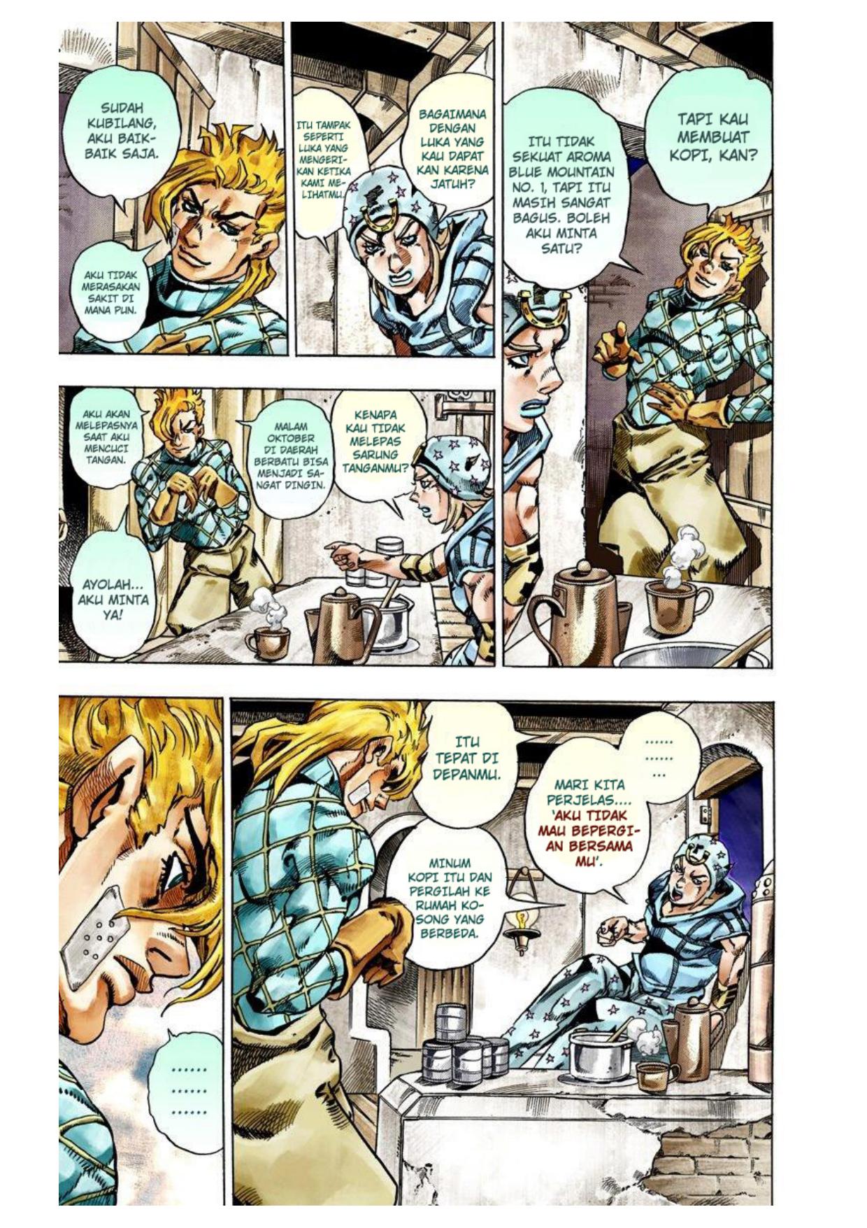 JoJo no Kimyou na Bouken Part 7: Steel Ball Run Chapter 28 - halaman 45