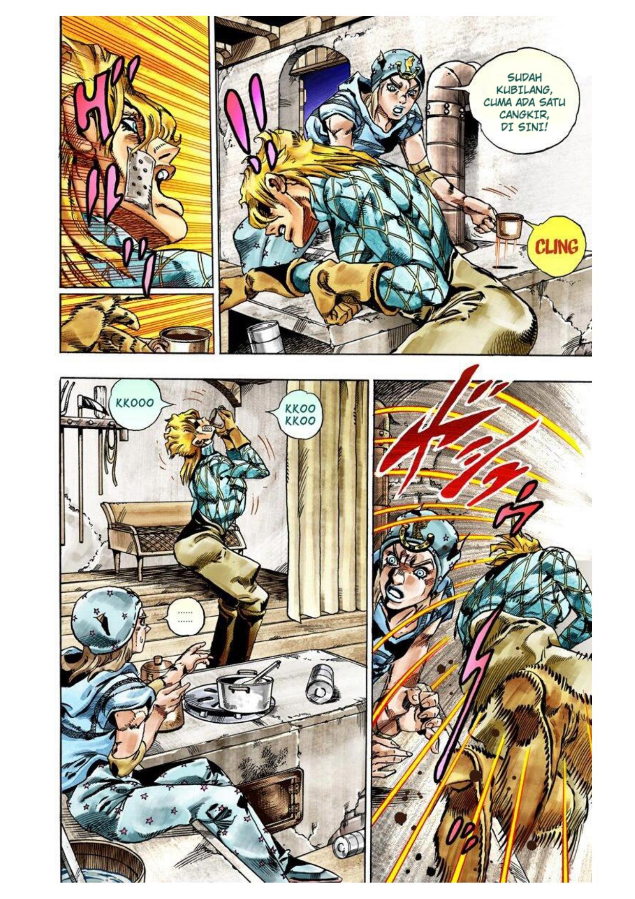 JoJo no Kimyou na Bouken Part 7: Steel Ball Run Chapter 28 - halaman 48