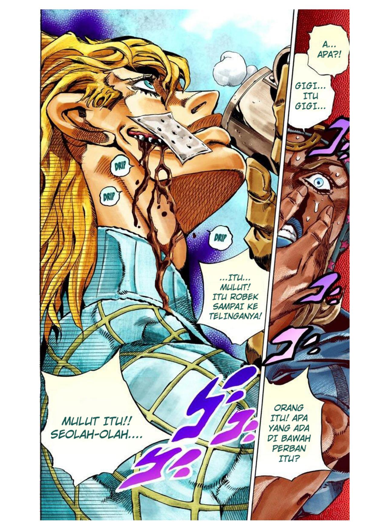 JoJo no Kimyou na Bouken Part 7: Steel Ball Run Chapter 28 - halaman 50