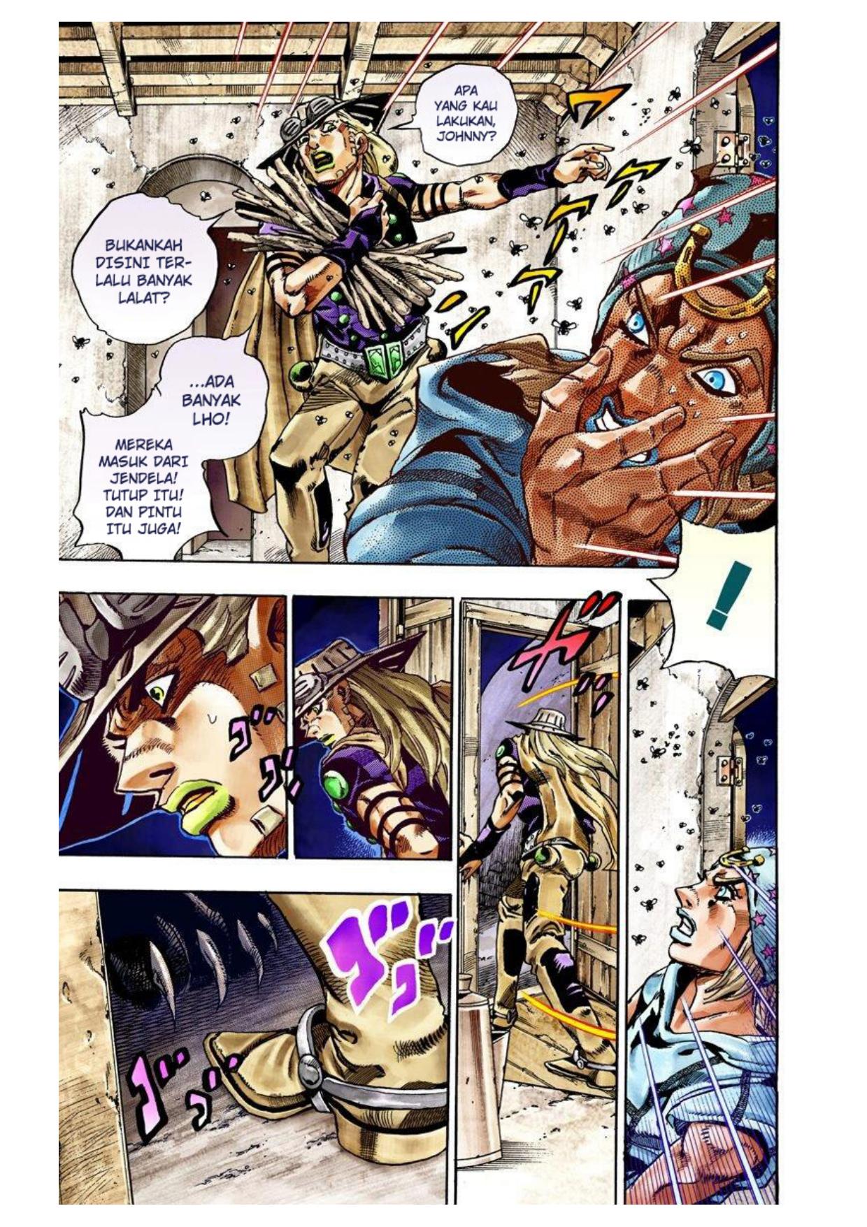 JoJo no Kimyou na Bouken Part 7: Steel Ball Run Chapter 28 - halaman 51