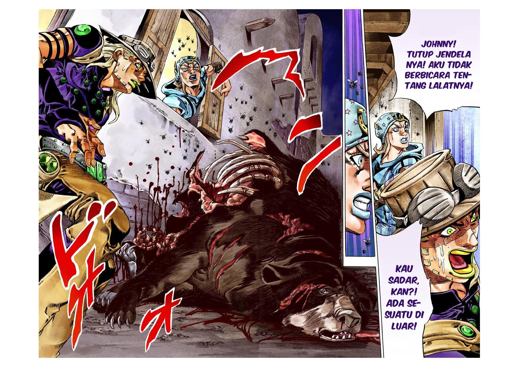 JoJo no Kimyou na Bouken Part 7: Steel Ball Run Chapter 28 - halaman 52