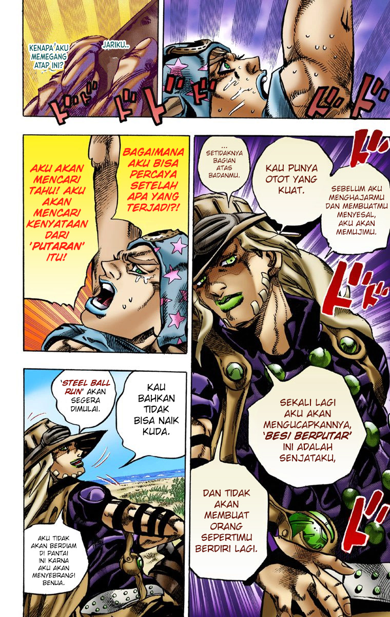 JoJo no Kimyou na Bouken Part 7: Steel Ball Run Chapter 3 - halaman 31
