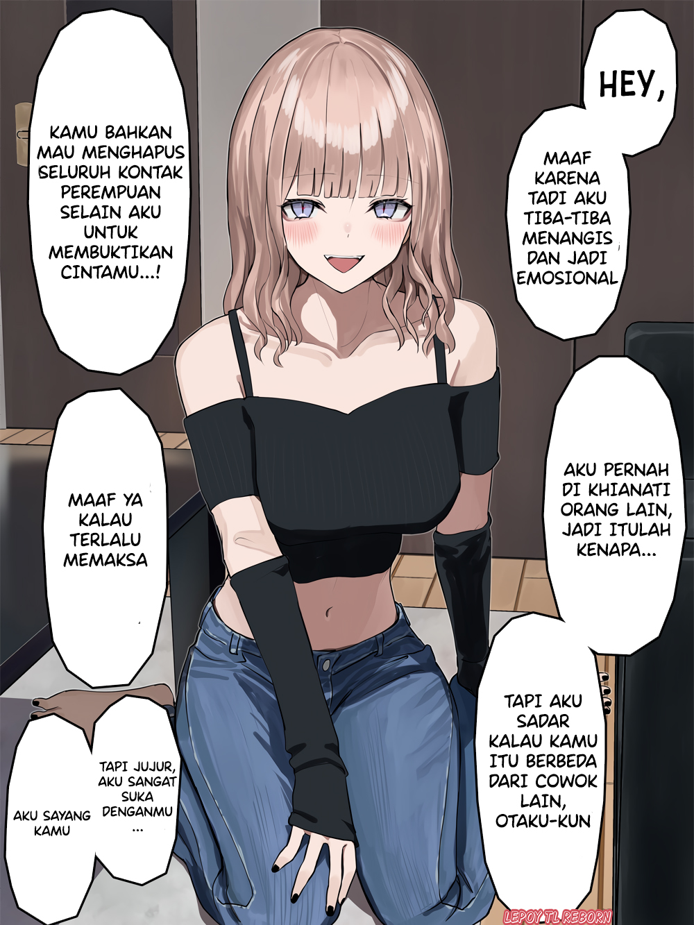 Jojoni Deremi ga Mashiteku Tsundere Gyaru Chapter 10 - halaman 1