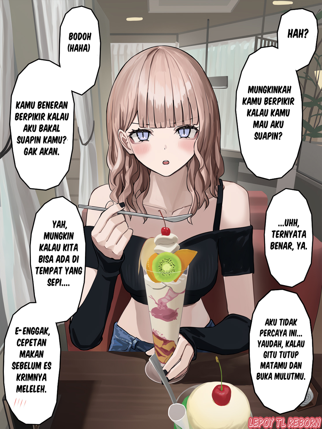 Jojoni Deremi ga Mashiteku Tsundere Gyaru Chapter 4 - halaman 1